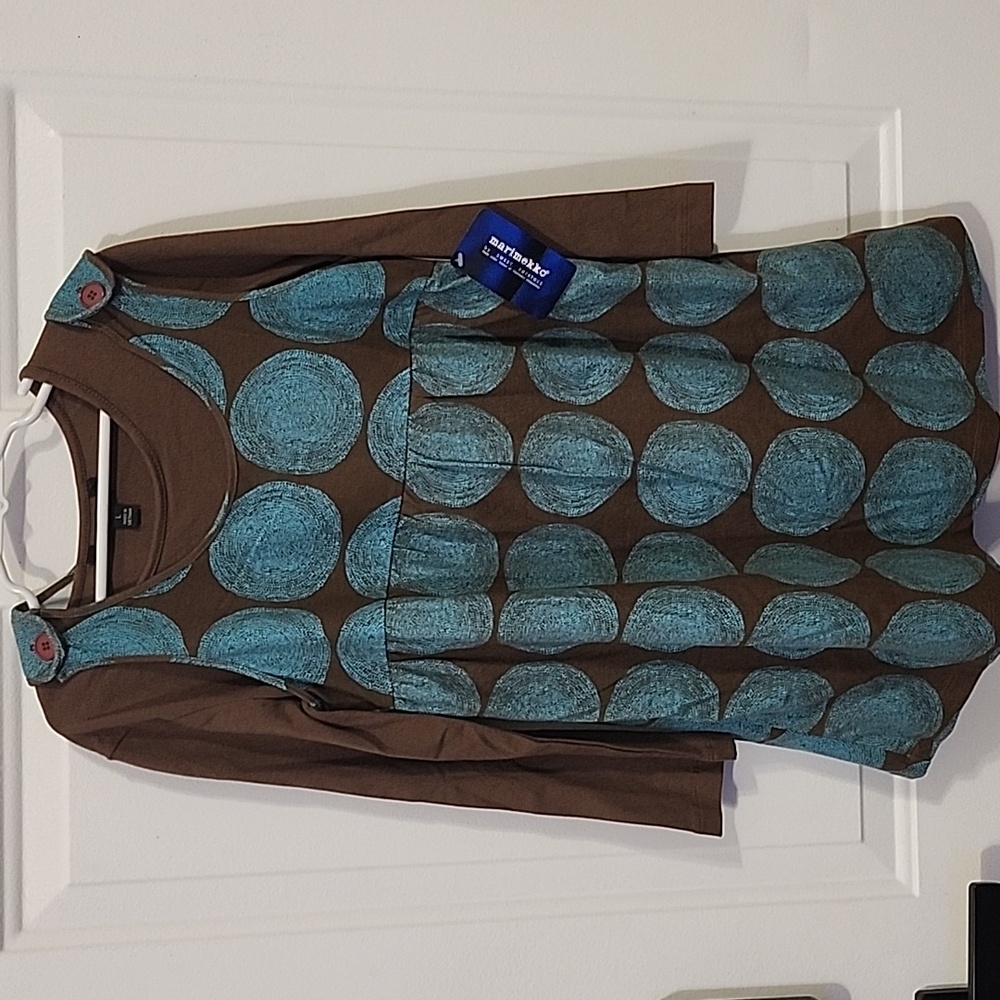NWT Marimekko Jumper w/Shirt Size L